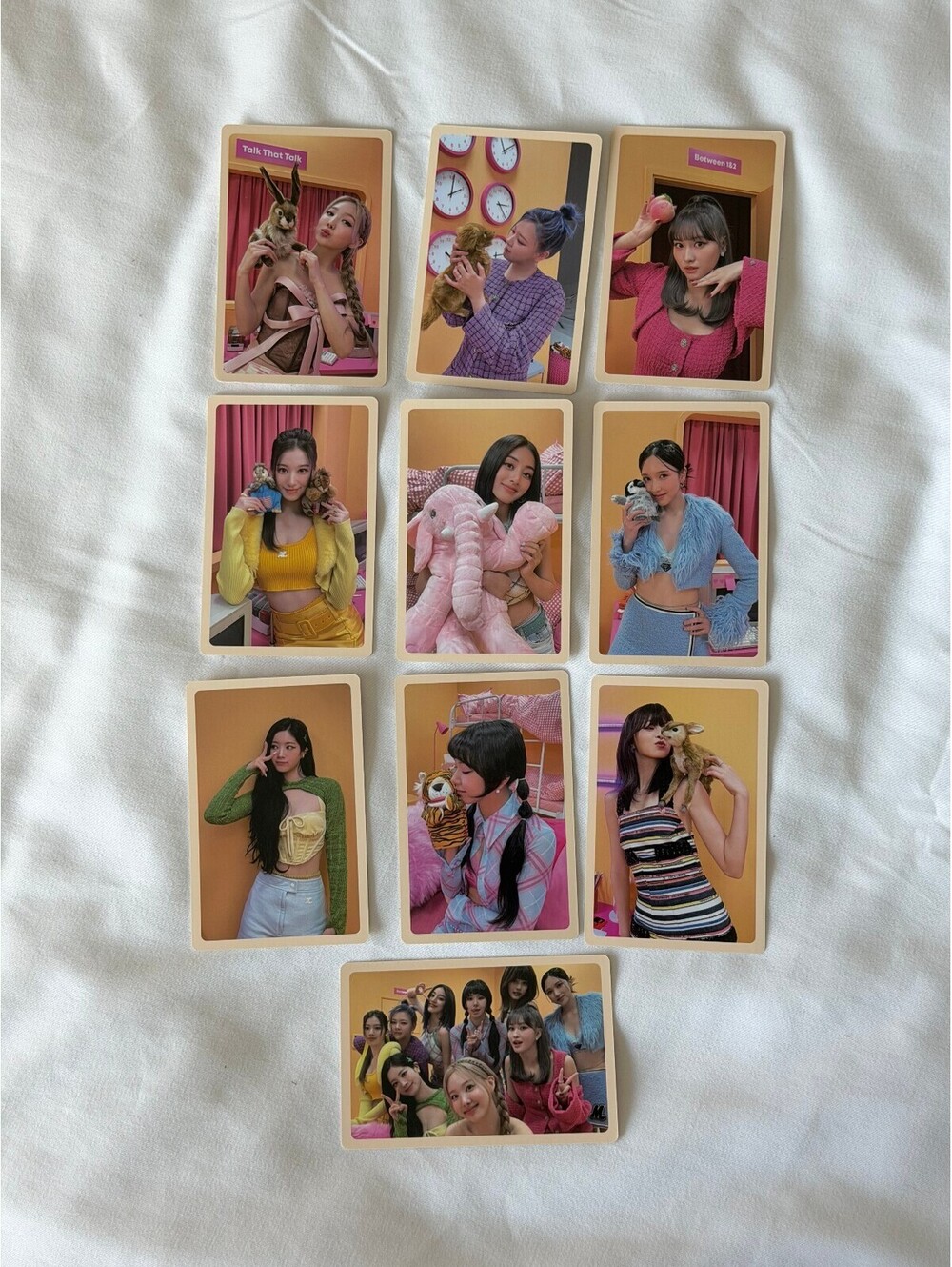 Twice BETWEEN 1&2 Archive Version Pre Order Benefit (POB) Photocard Pack